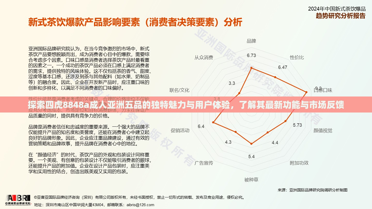 探索四虎8848a成人亚洲五品的独特魅力与用户体验，了解其最新功能与市场反馈