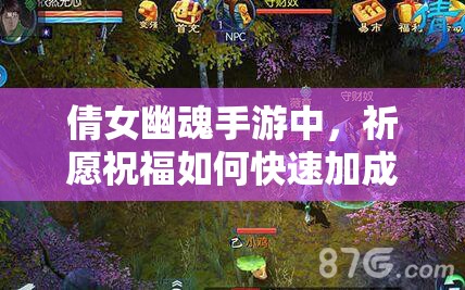 倩女幽魂手游中，祈愿祝福如何快速加成？揭秘高效方法！