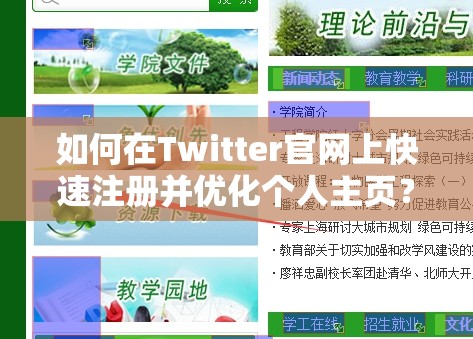 如何在Twitter官网上快速注册并优化个人主页？完整教程与实用技巧分享