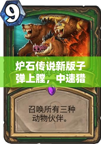 炉石传说新版子弹上膛，中速猎平民套牌能否逆袭登顶？