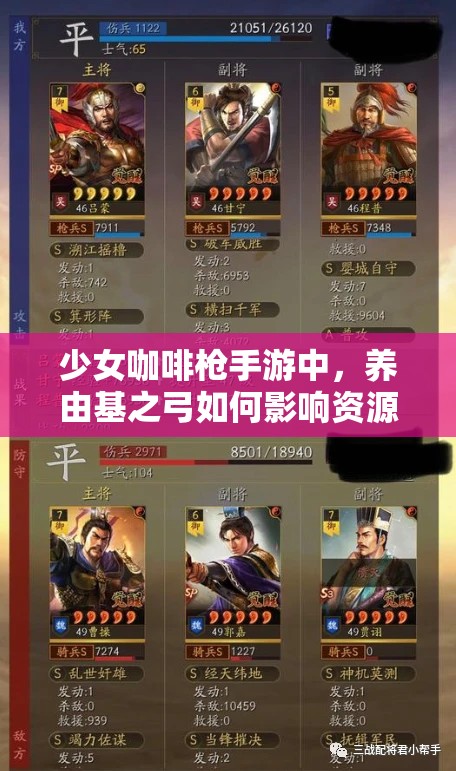 少女咖啡枪手游中，养由基之弓如何影响资源管理？评测揭秘策略悬念！