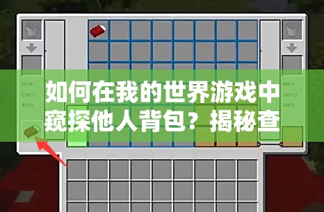 如何在我的世界游戏中窥探他人背包？揭秘查看背包的隐藏技巧！