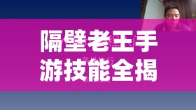 隔壁老王手游技能全揭秘，攻守兼备的底层逻辑与操作映射有何奥秘？