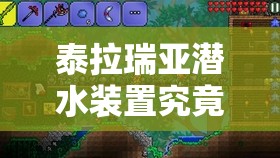 泰拉瑞亚潜水装置究竟有何神奇作用？全面解析带你揭秘！